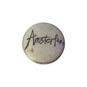 Vintage “Amsterfan” Amsterdam Souvenir Pin - City Pride Travel Memorabilia